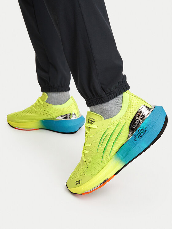 Plein Sport Plein Sport Sneakersy AAES USC0856 STE003N Zielony