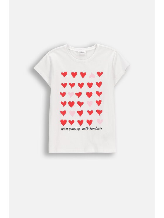 Coccodrillo Coccodrillo T-Shirt WC6143217VGA-001 Biały Regular Fit