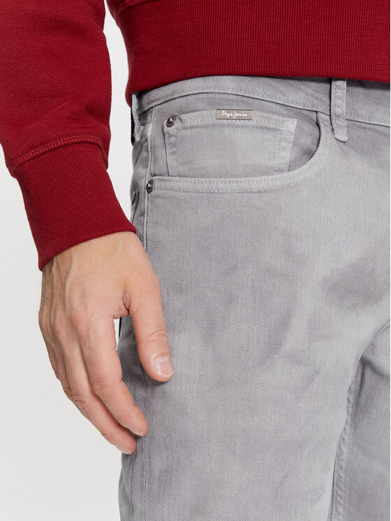 Pepe Jeans Pepe Jeans Jeans hlače PM207399 Siva Slim Fit