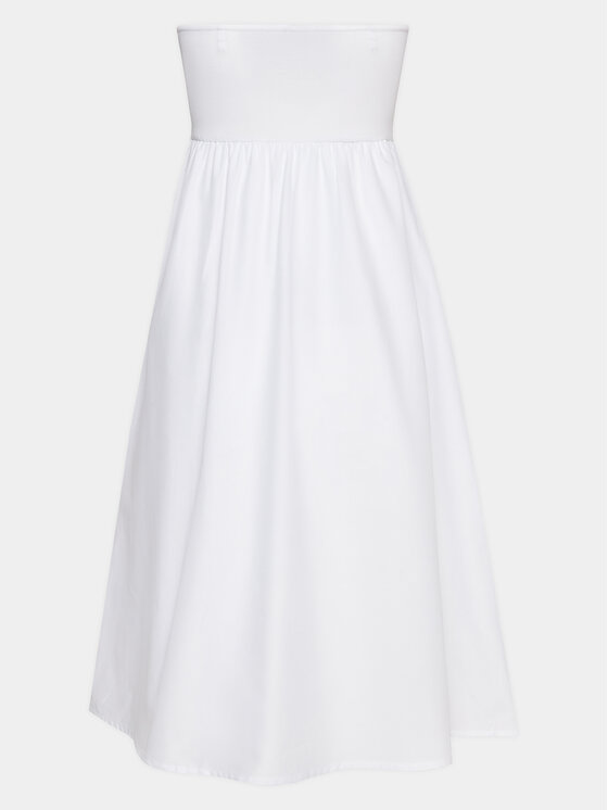 Gina Tricot Gina Tricot Ежедневна рокля 19565 Бял Regular Fit
