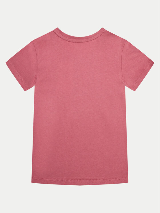 4F 4F T-shirt 4FJWMM00TTSHF1658 Ružičasta Slim Fit