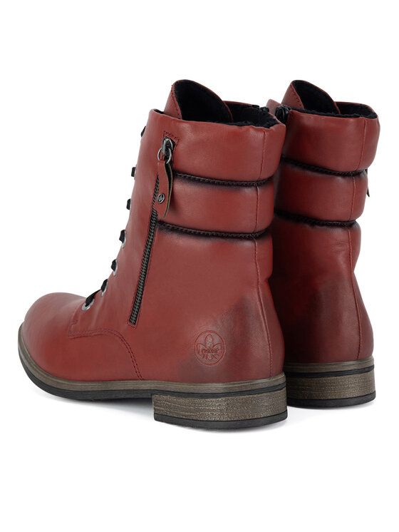 Rieker Rieker Botine 72212-35 Roșu