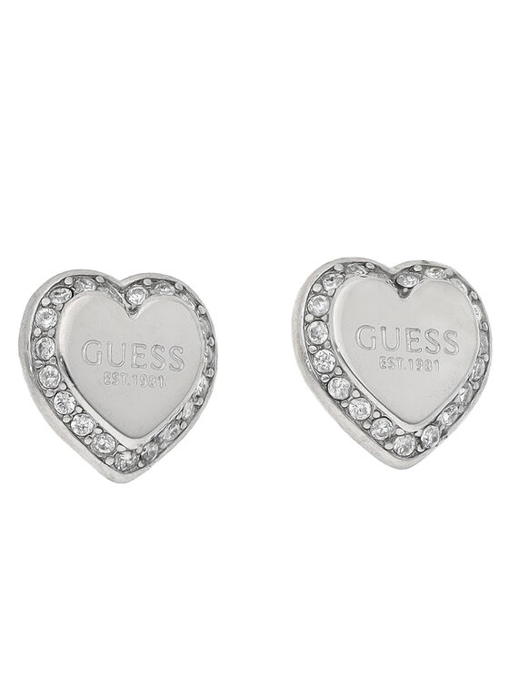 Guess Guess Auskarai JUBE01 427JW Sidabrinė