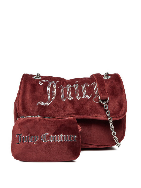 Juicy Couture Torbica BEJXT5459WPO Tamnocrvena