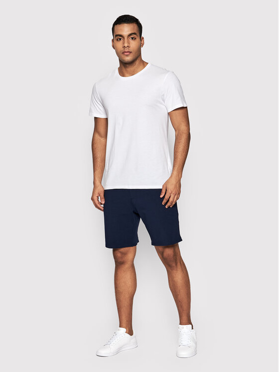Lacoste Lacoste Спортивні шорти GH3448 Cиній Regular Fit