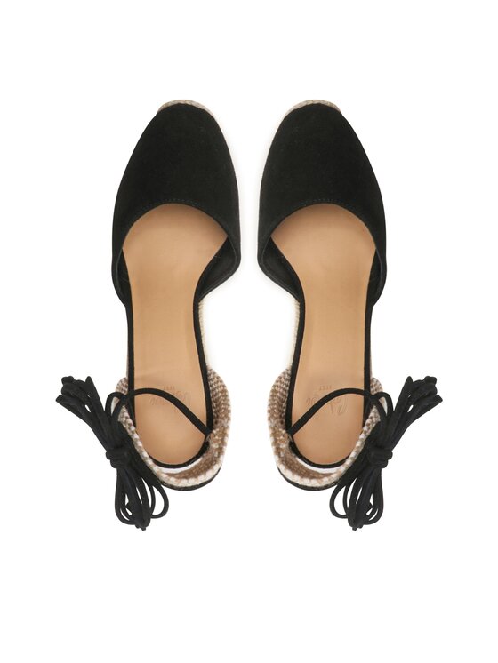 Castañer Castañer Espadrillas Carina/8/007 021740-100 Nero