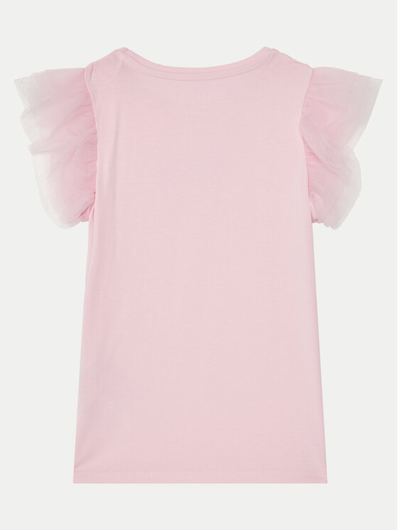 Guess Guess T-Shirt J5RI17 K6YW4 Różowy Regular Fit