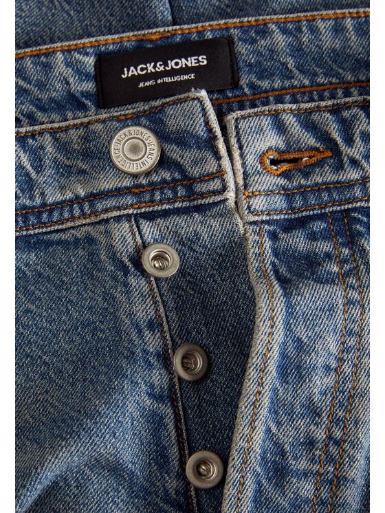 Jack & Jones Jack & Jones Jeansy JJIALEX JJORIGINAL SQ 073 Niebieski Original Fit