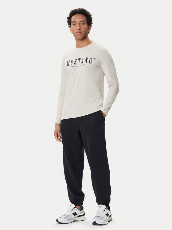 Mustang Mustang Pantaloni trening Logan 1016975 Negru Regular Fit