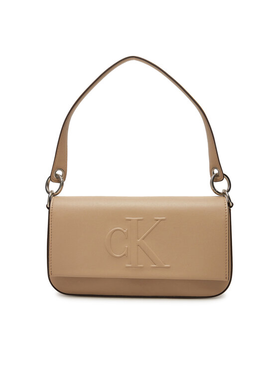 Calvin Klein Jeans Calvin Klein Jeans Geantă Sculpted Flap Shoulder Pouch25 LV04K3148G Bej