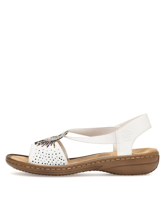 Rieker Rieker Sandalen 60880-80 Weiß
