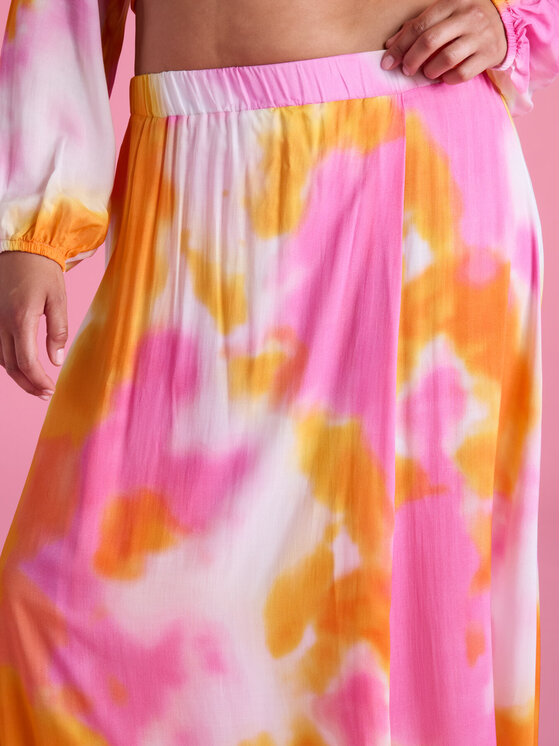 Fiorella Rubino Fiorella Rubino Gonna maxi 1208L000498N0S7 Rosa A-Line Fit