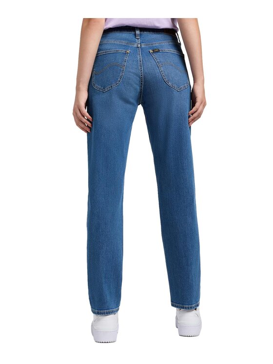 Lee Lee Jeansy 112351160 Niebieski Regular Fit