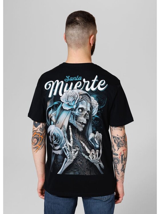 PITBULL PITBULL T-Shirt Koszulka Czarny Regular Fit