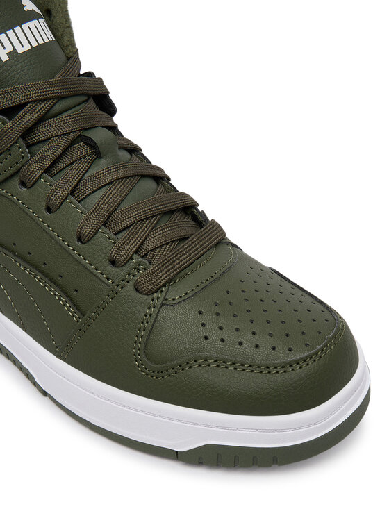 Puma Puma Сникърси Rebound Slam Mid Wtr Jr 40880302 Тъмнозелен