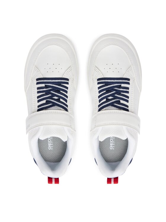 Geox Geox Sneakersy J Washiba Boy J45LQA 05411 C0899 S Biały