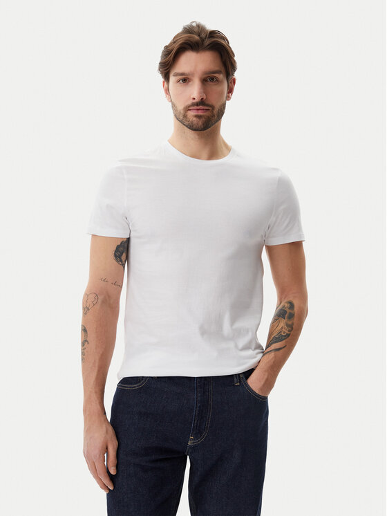 Calvin Klein Underwear Calvin Klein Underwear Póló szett LV00NB4051 Fehér Regular Fit