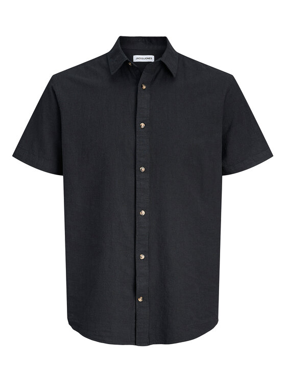 Jack & Jones Jack & Jones Košeľa Summer 12289160 Čierna Regular Fit