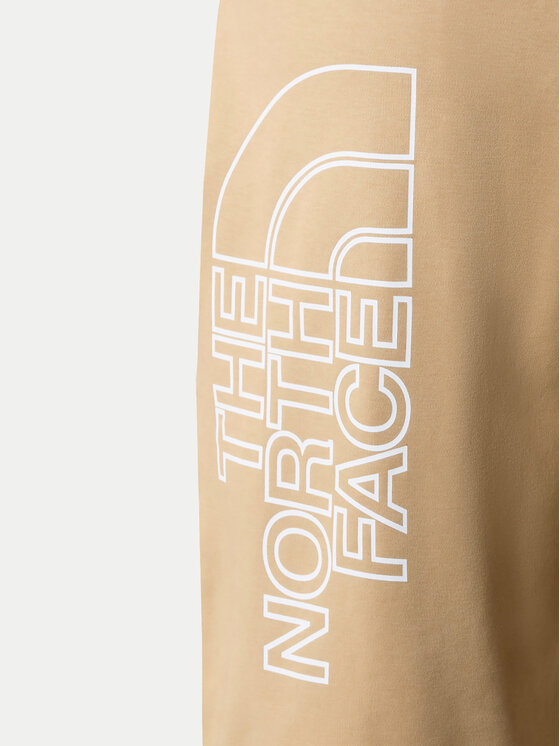The North Face The North Face Športne kratke hlače Graphic NF0A3S4F Bež Regular Fit