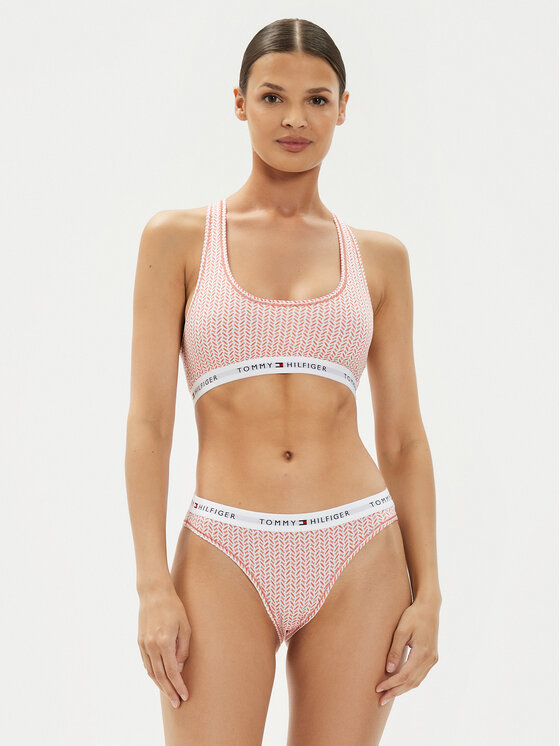 Tommy Hilfiger Tommy Hilfiger Melltartó felső UW0UW04548 Narancssárga