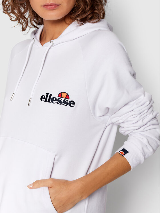 Ellesse Ellesse Sukienka dzianinowa Honey SGK13289 Biały Relaxed Fit