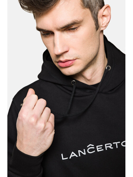 Lancerto Lancerto Bluza Laney BL073222000025 Czarny Regular Fit