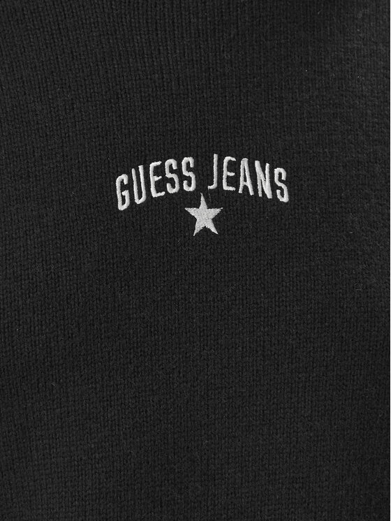 Guess Jeans Guess Jeans Sweter W6BR09 Z1252 Czarny Relaxed Fit
