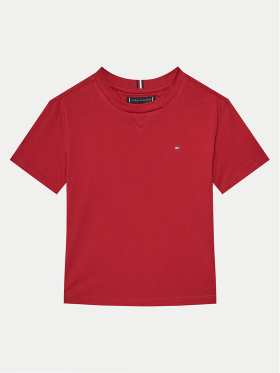 Tommy Hilfiger T-krekls KB0KB09601 M Sarkans Regular Fit