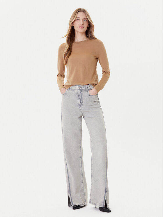 BOSS BOSS Traperice C_Marlene Hr Split 50542436 Siva Relaxed Fit