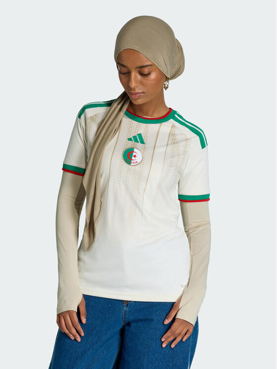 adidas adidas Koszulka techniczna Algeria 26 Home Jersey Biały Regular Fit