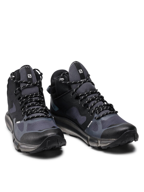 Salomon Salomon Bakancs Predict Hike Mid Gtx GORE-TEX 414609 27 V0 Fekete