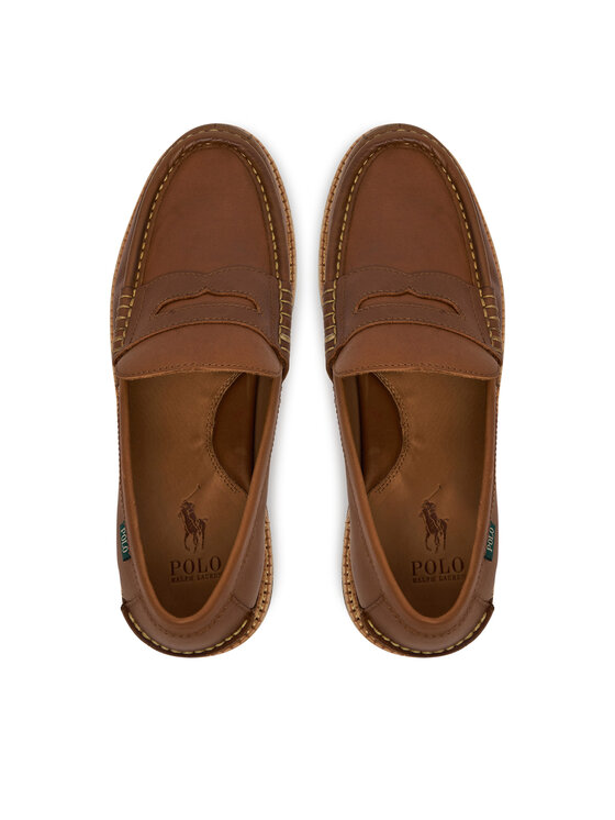 Polo Ralph Lauren Polo Ralph Lauren Мокасини Jett Lug 803961420002 Коричневий