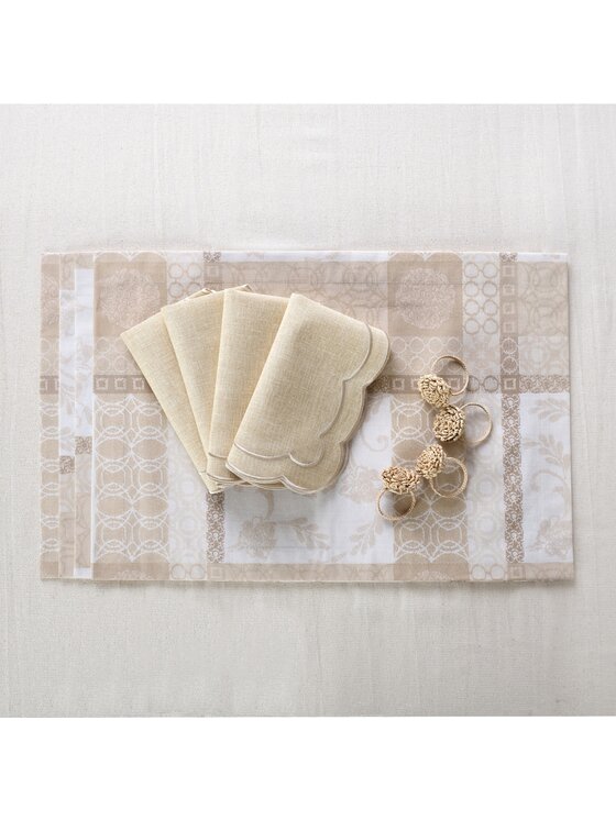 Roseberry Home Roseberry Home Bieżnik Beige Symphony Beżowy