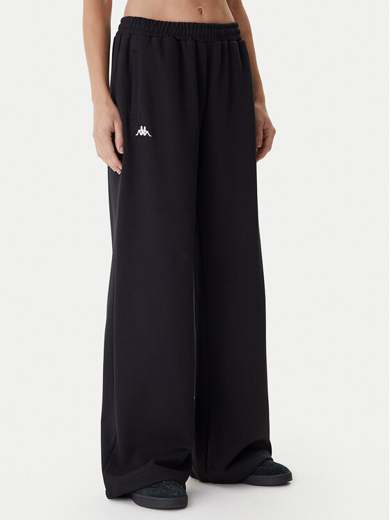 Kappa Kappa Pantaloni da tuta Banda Petuniagt 371P8CW Nero Comfort Fit