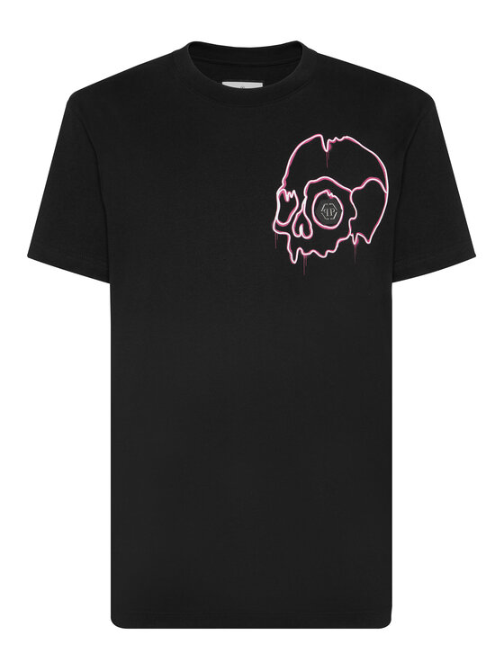 PHILIPP PLEIN PHILIPP PLEIN T-Shirt 9901 Czarny Regular Fit