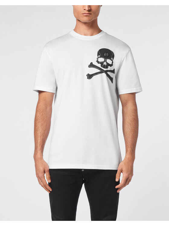 PHILIPP PLEIN PHILIPP PLEIN T-shirt 11647 Bianco Regular Fit