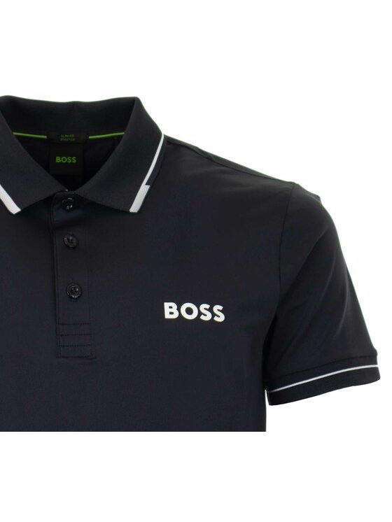 BOSS Boss Polo 50506203-403 Granatowy Slim Fit