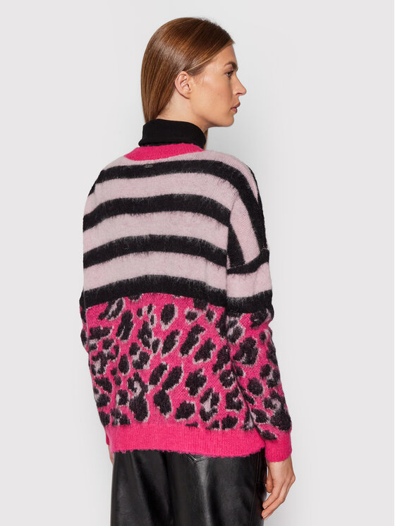 Guess Guess Kardigan Jeanna W1BR34 Z2R00 Różowy Regular Fit