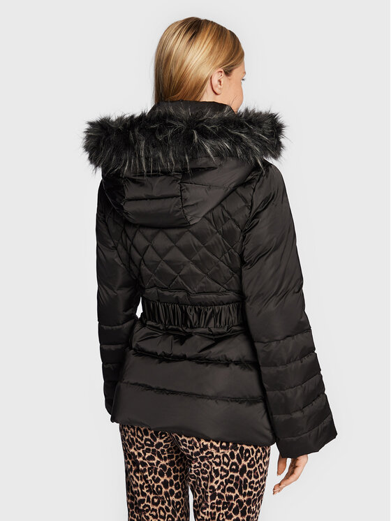 Guess Guess Vatovaná bunda Laurie W2BL60 WEX52 Černá Regular Fit