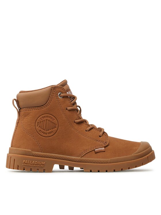 Palladium Palladium Trapery Sp20 Cuff Lth Wp 77891-257-M Brązowy