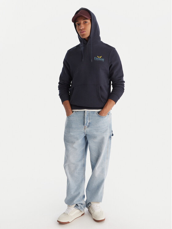 Element Element Mikina Midnight PO ELYSF00303 Tmavomodrá Regular Fit