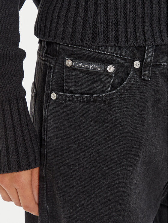 Calvin Klein Jeans Calvin Klein Jeans Traperice 90's J20J225389 Crna Loose Fit