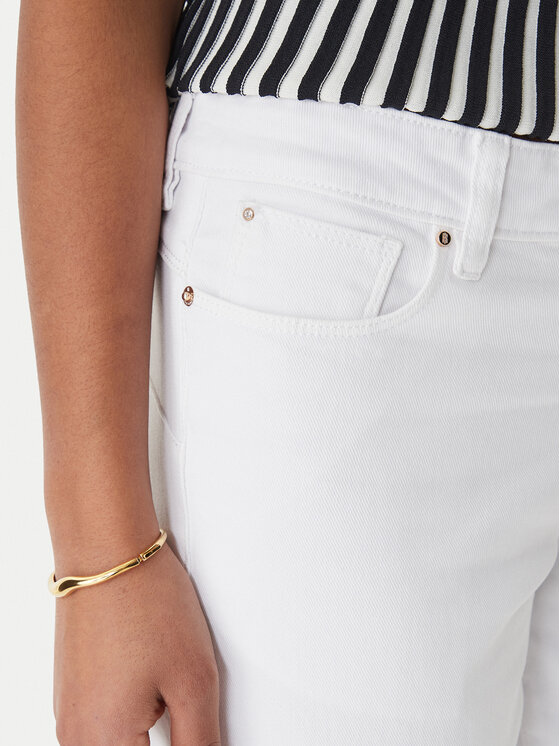 Fracomina Fracomina Дънки FP26SV8000W61501 Бял Slim Fit