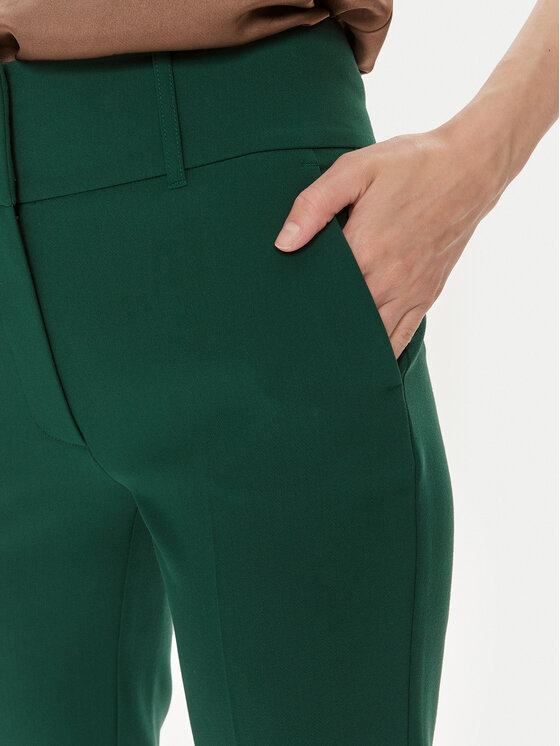 Marciano Guess Marciano Guess Hlače iz tkanine Shelly 3BGB28 7046A Zelena Skinny Fit