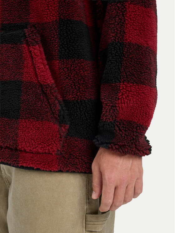 Quiksilver Quiksilver Fleecová mikina Mercury Woodlans EQYPF03070 Bordová Regular Fit