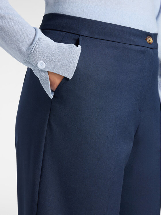 Elena Mirò Elena Mirò Pantaloni di tessuto P057P000585N034 Blu Regular Fit