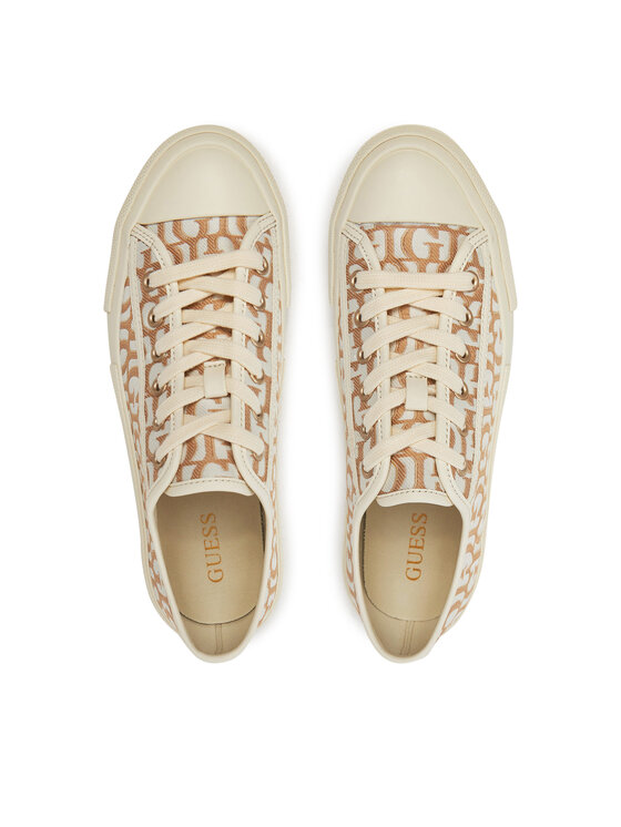 Guess Guess Teniși FLPCAR FAL12 Bej