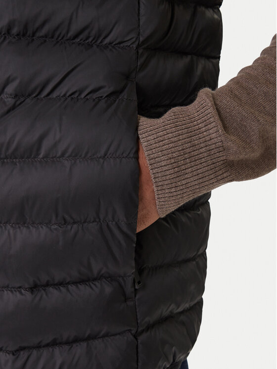 Calvin Klein Calvin Klein Vestă elegantă LV04LC509G Negru Regular Fit