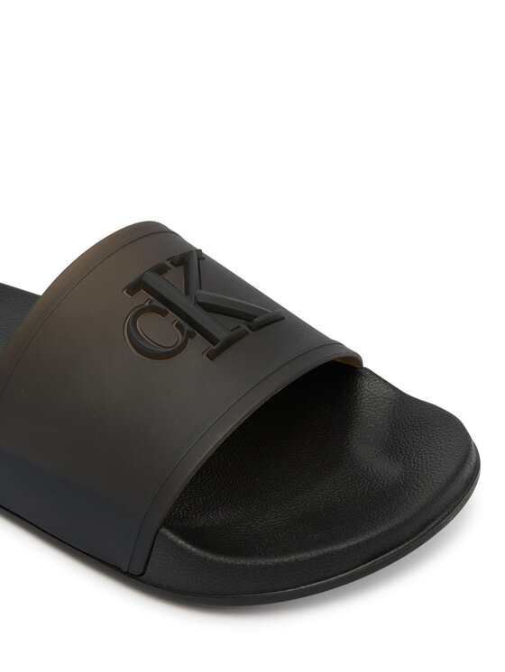 Calvin Klein Calvin Klein Klapki Ess Slide Tpu HW0HW02959 Czarny