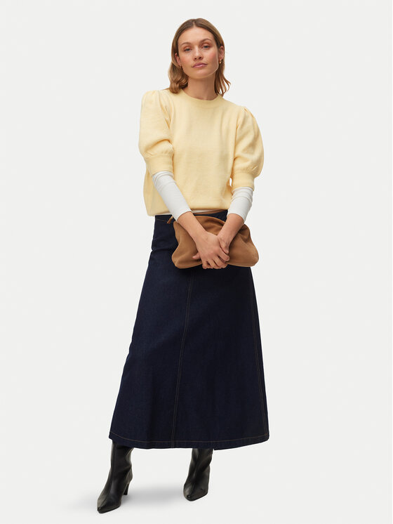 Vero Moda Vero Moda Sveter Doffy 10278313 Žltá Regular Fit